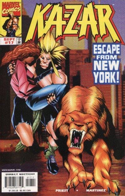 Marvel Comics Ka-Zar #17 [VF]