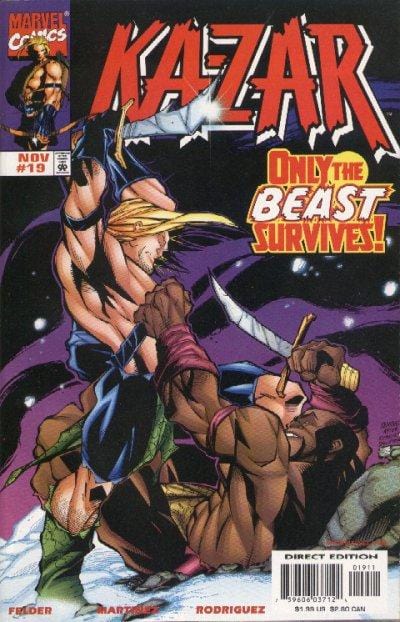 Marvel Comics Ka-Zar #19 [VF]