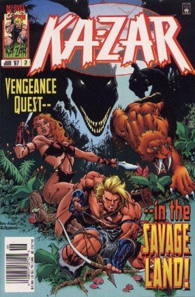 Marvel Comics Ka-Zar #2 [VF]