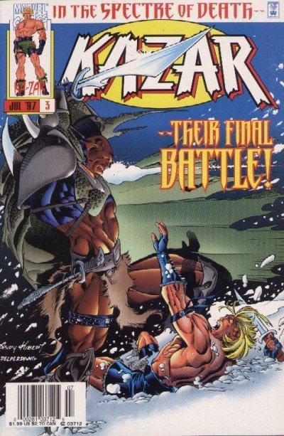 Marvel Comics Ka-Zar #3 [VF]