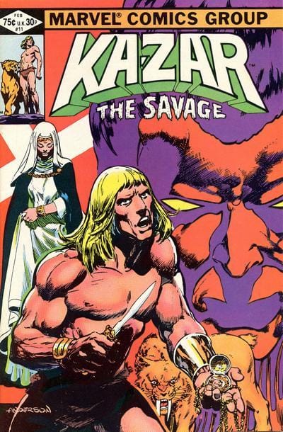 Marvel Comics Ka-Zar the Savage #11 [VG]