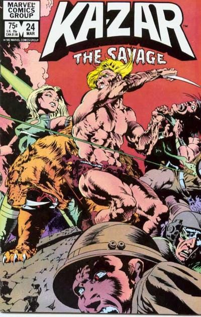 Marvel Comics Ka-Zar the Savage #24 [VG]