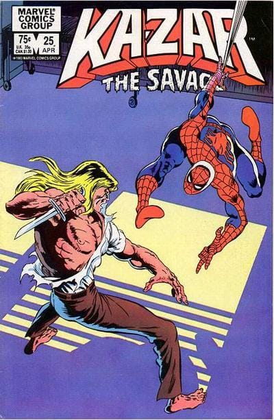 Marvel Comics Ka-Zar the Savage #25 [VG]