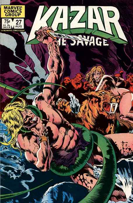 Marvel Comics Ka-Zar the Savage #27 [VG]