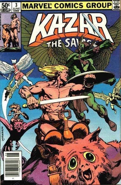 Marvel Comics Ka-Zar the Savage #3 [VG]