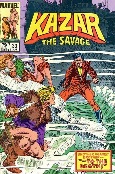 Marvel Comics Ka-Zar the Savage #33 [VG]