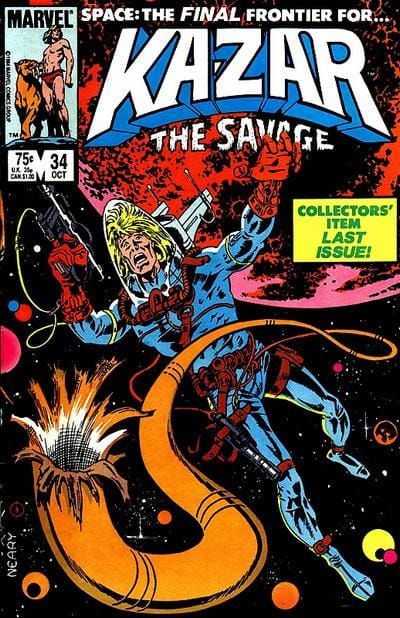 Marvel Comics Ka-Zar the Savage #34 [VG]