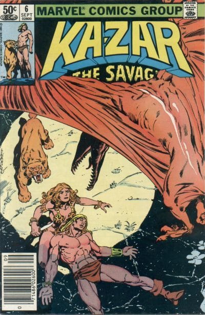 Marvel Comics Ka-Zar the Savage #6 [VG]