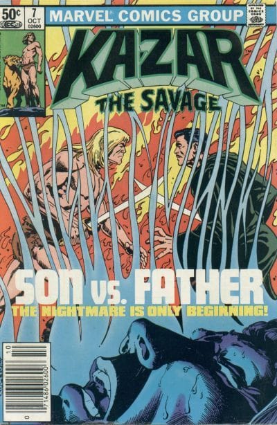 Marvel Comics Ka-Zar the Savage #7 [VG]