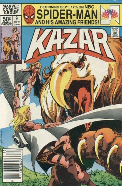 Marvel Comics Ka-Zar the Savage #9 [VG]