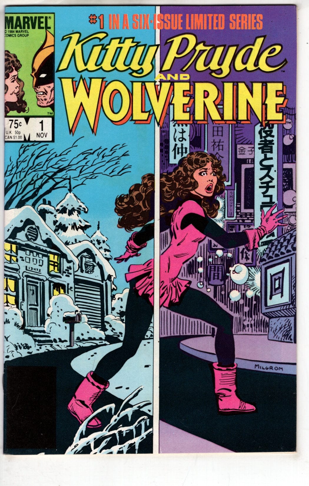 Marvel Comics Kitty Pryde and Wolverine #1 [VF]
