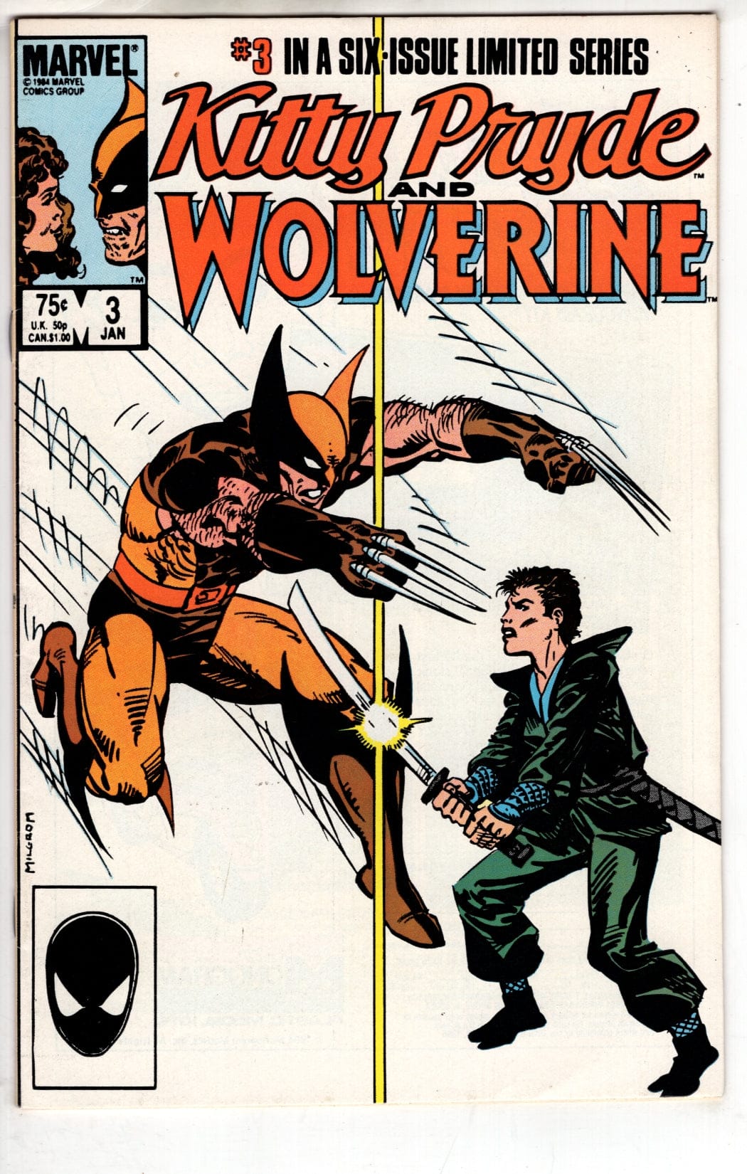Marvel Comics Kitty Pryde and Wolverine #3 [VF]