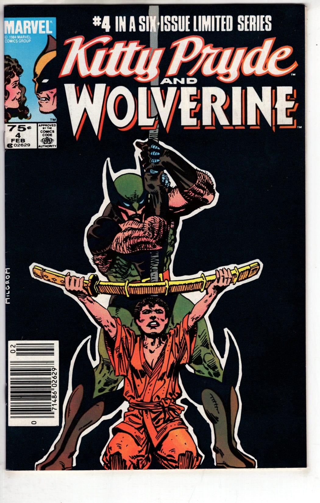 Marvel Comics Kitty Pryde and Wolverine #4 [VF]