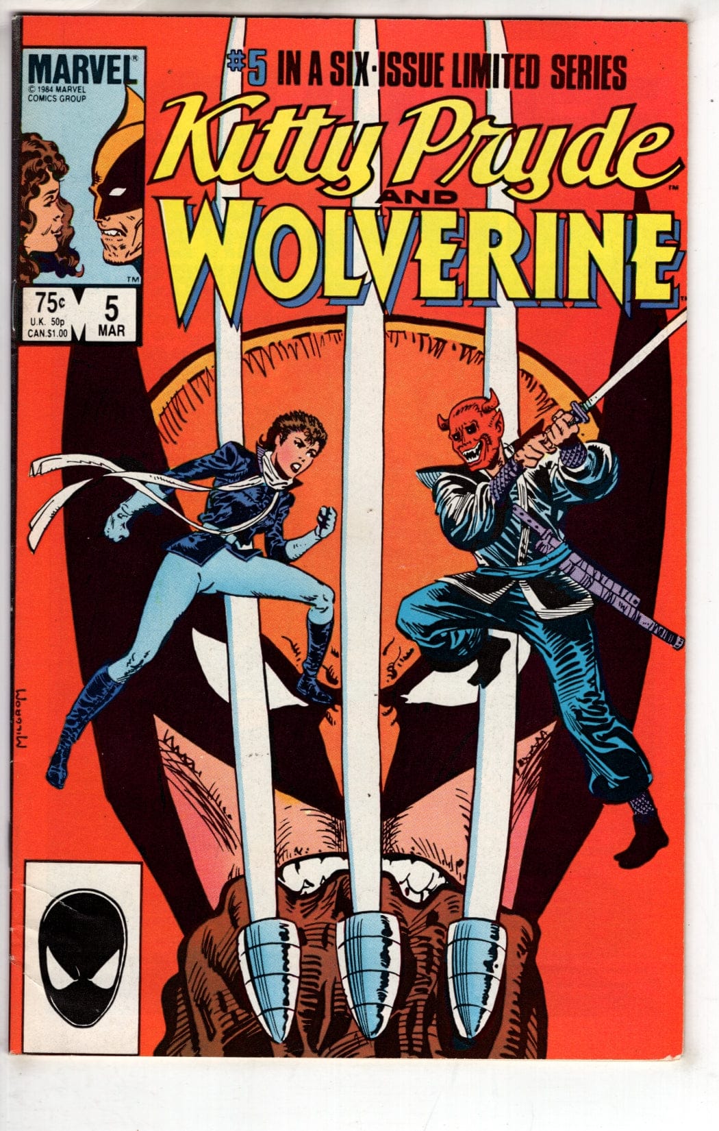 Marvel Comics Kitty Pryde and Wolverine #5 [FN]