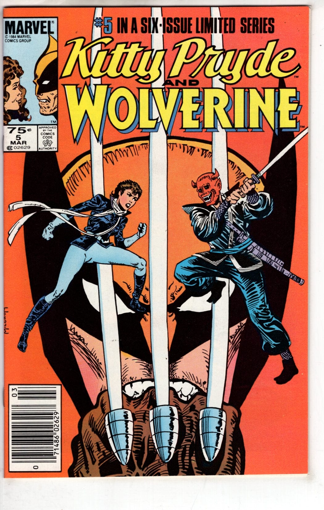 Marvel Comics Kitty Pryde and Wolverine #5 [VF]