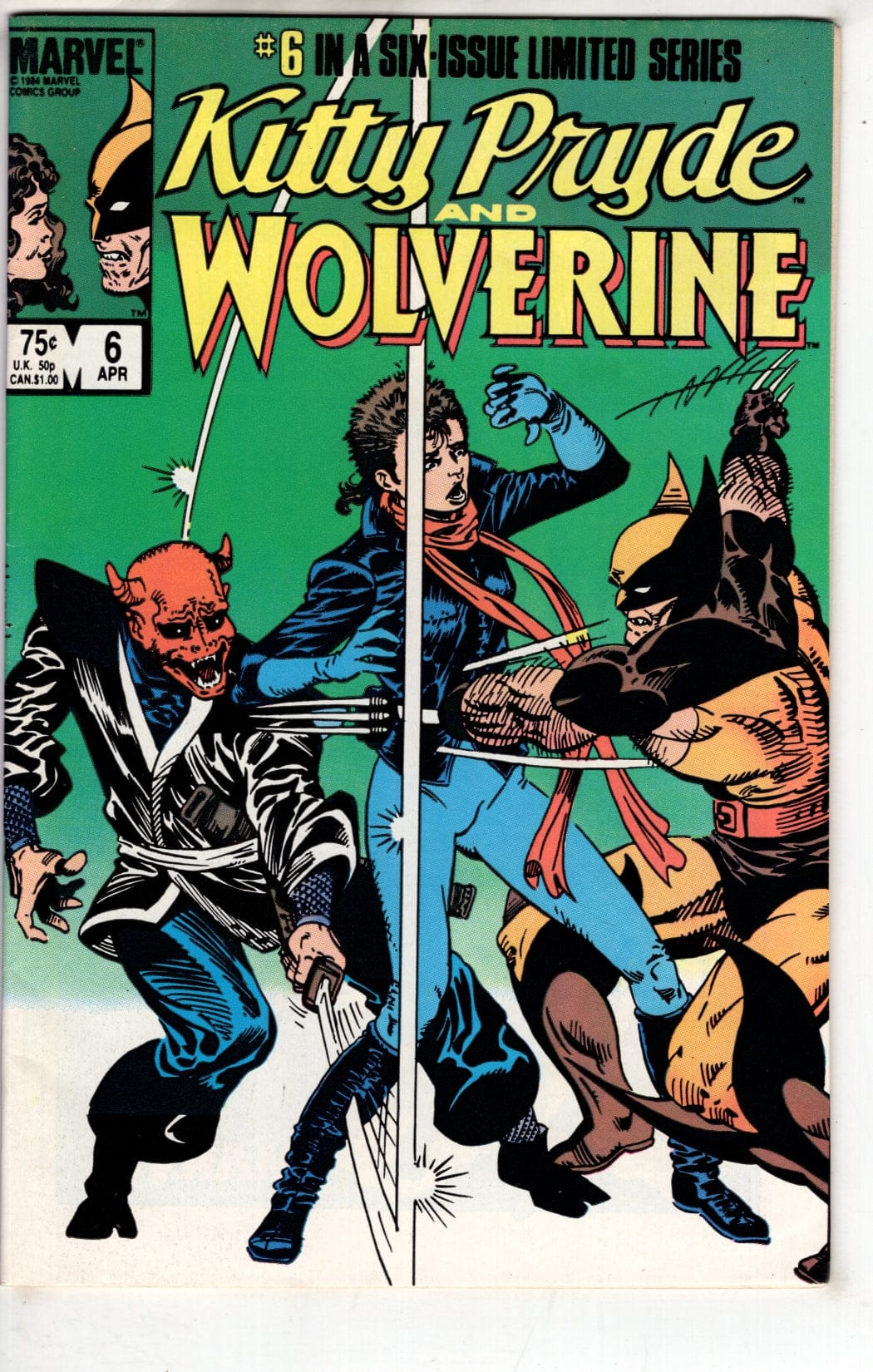 Marvel Comics Kitty Pryde and Wolverine #6 [VF]