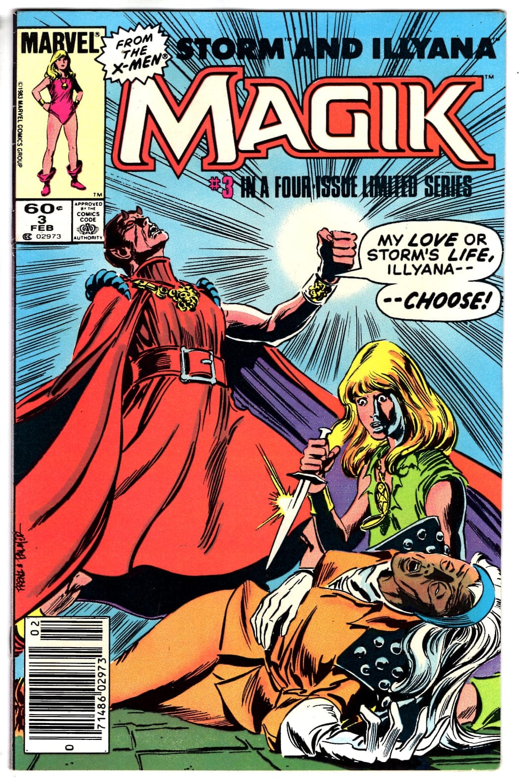 Marvel Comics Magik (Storm and Illyana Limited Series) #3 [FINE]