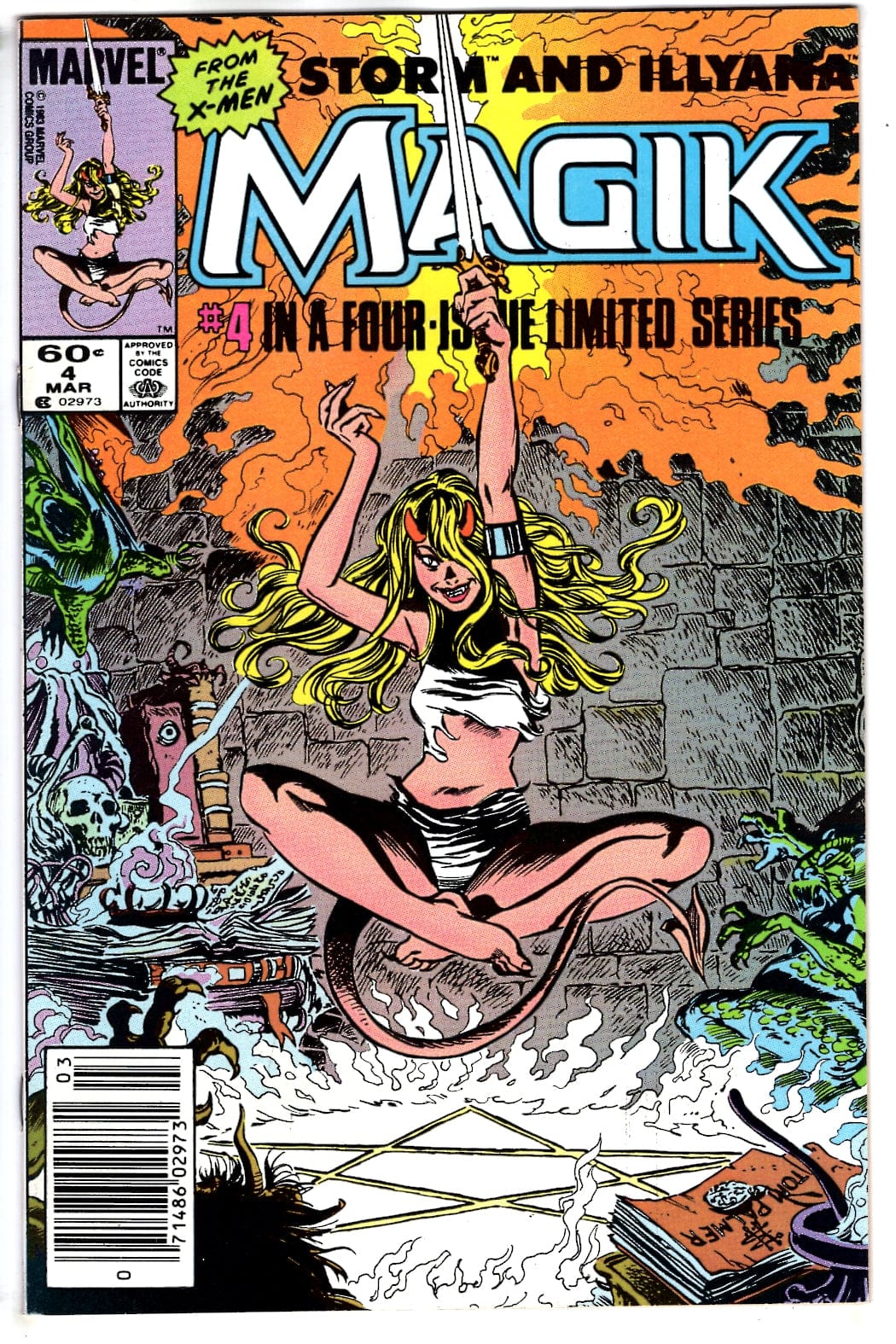 Marvel Comics Magik (Storm and Illyana Limited Series) #4 [FINE]