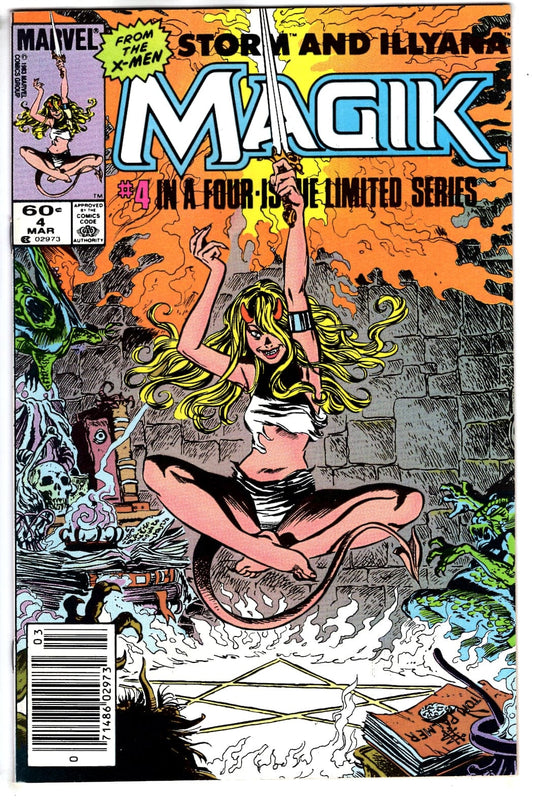 Marvel Comics Magik (Storm and Illyana Limited Series) #4 [FINE]