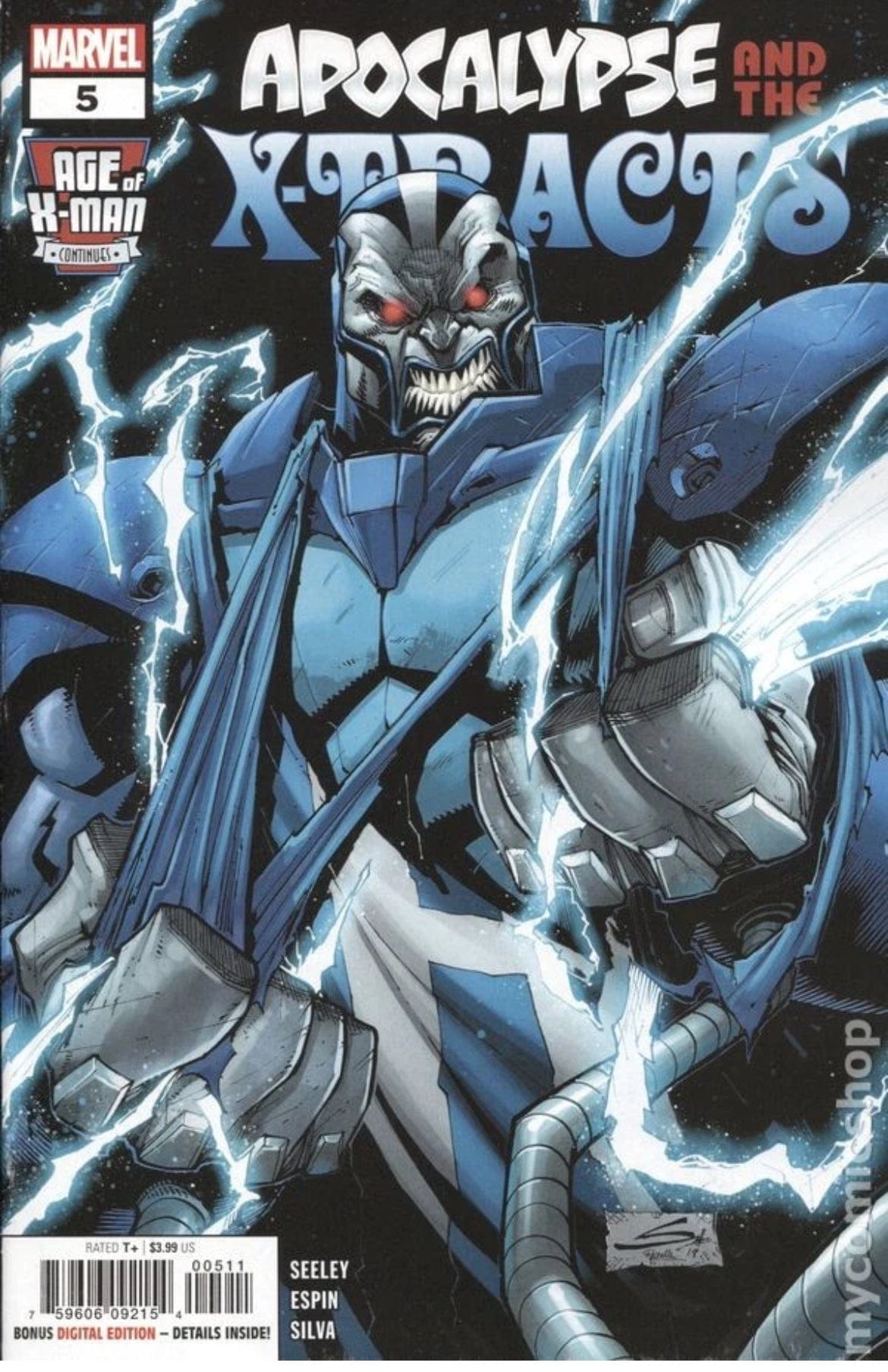 MARVEL COMICS MARVEL COMICS AGE OF X-MAN APOCALYPSE AND X-TRACTS #5 (OF 5)
