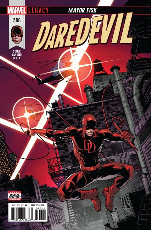 MARVEL COMICS MARVEL COMICS DAREDEVIL #596 LEG