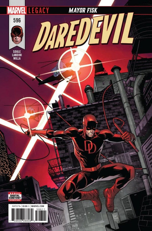MARVEL COMICS MARVEL COMICS DAREDEVIL #596 LEG