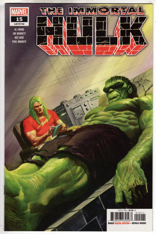 MARVEL COMICS MARVEL COMICS IMMORTAL HULK #15 [VF/NM]