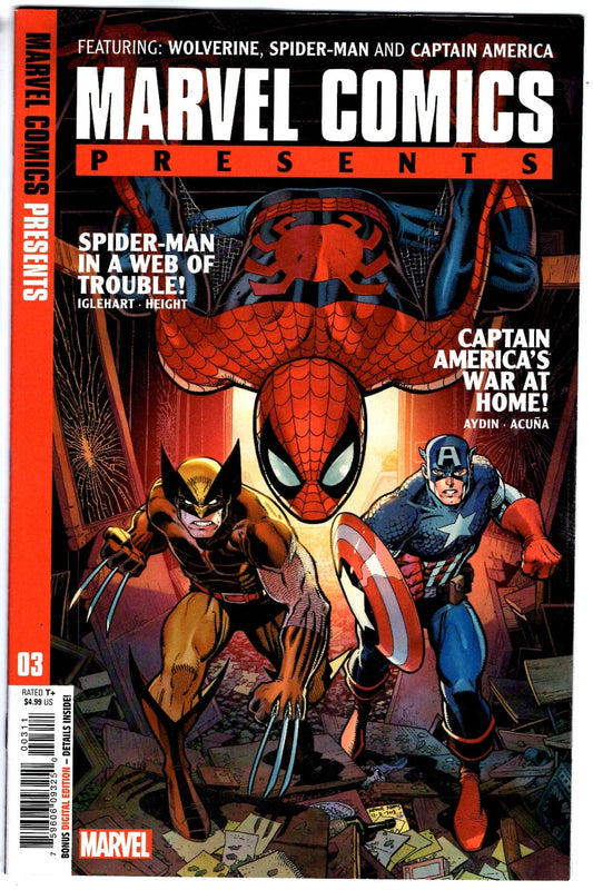 MARVEL COMICS MARVEL COMICS MARVEL COMICS PRESENTS #3 [VF/NM]