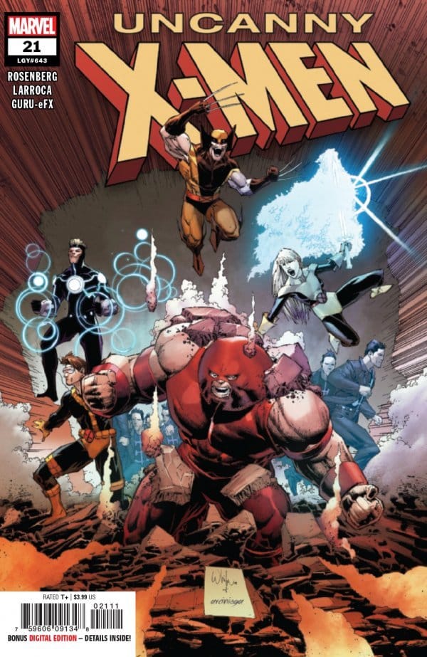 MARVEL COMICS MARVEL COMICS UNCANNY X-MEN #21