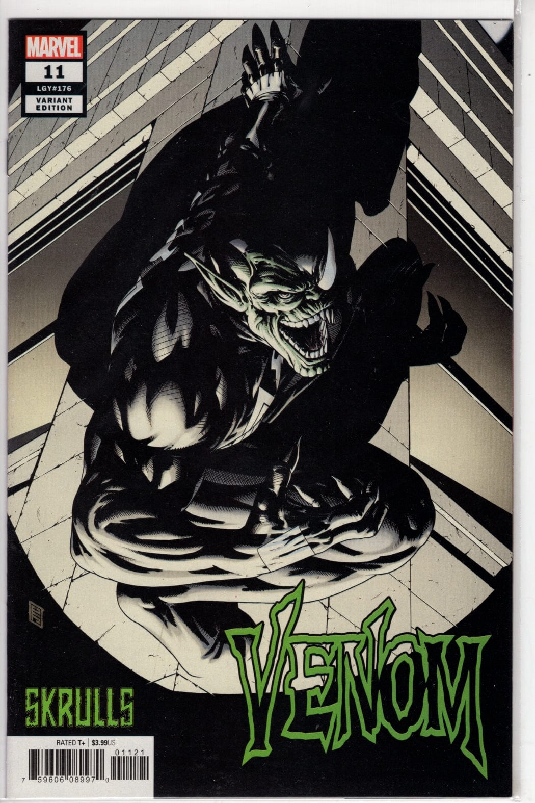 MARVEL COMICS MARVEL COMICS VENOM #11 JTC SKRULLS VAR
