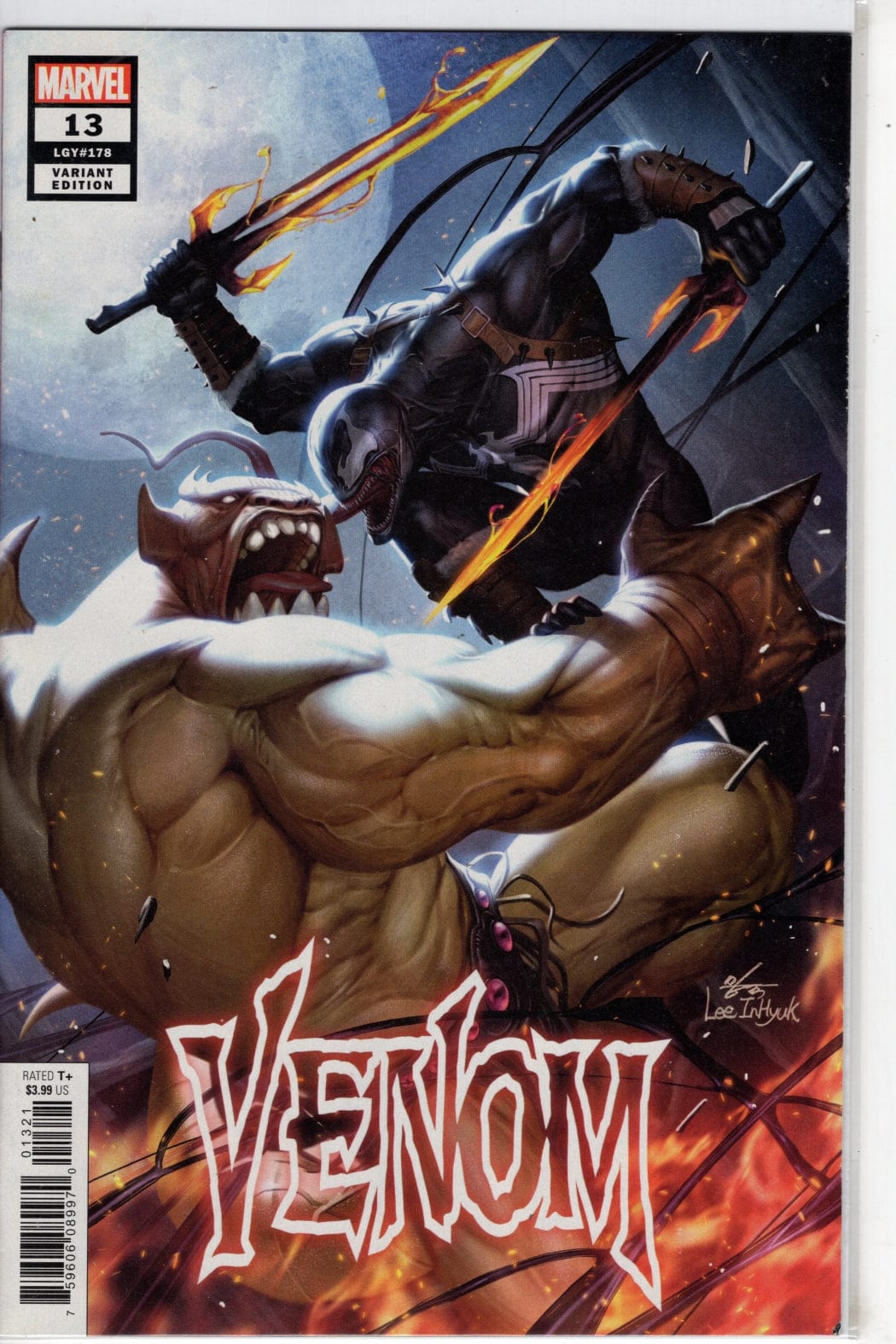 MARVEL COMICS MARVEL COMICS VENOM #13 INHYUK LEE ASGARDIAN VAR