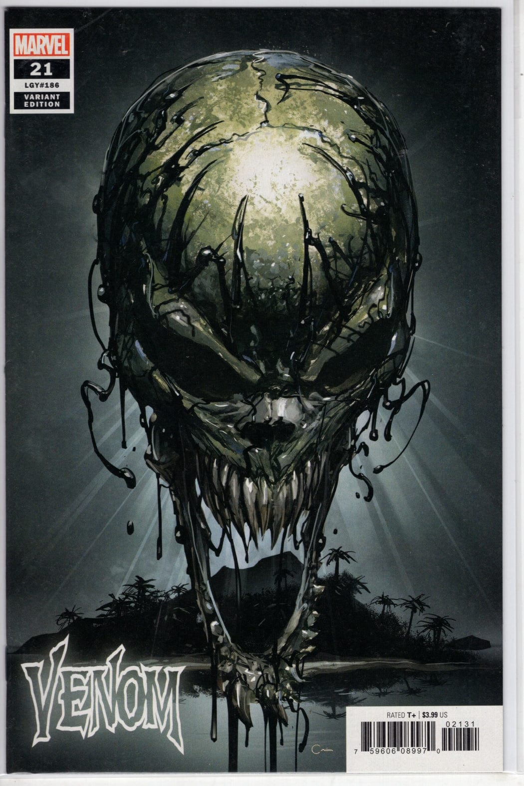 MARVEL COMICS MARVEL COMICS VENOM #21 CRAIN TEASER VAR