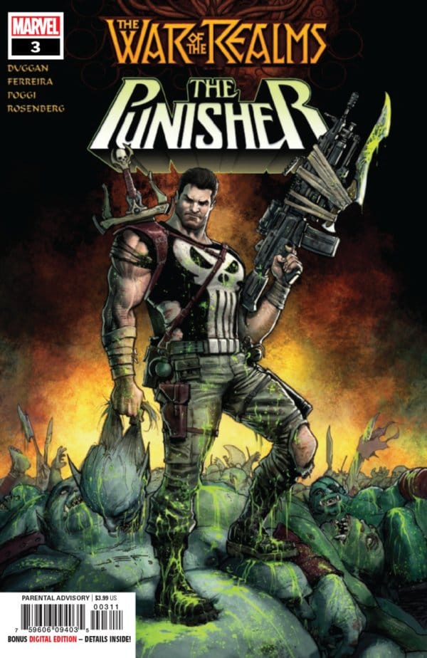 MARVEL COMICS MARVEL COMICS WAR OF REALMS PUNISHER #3 (OF 3)
