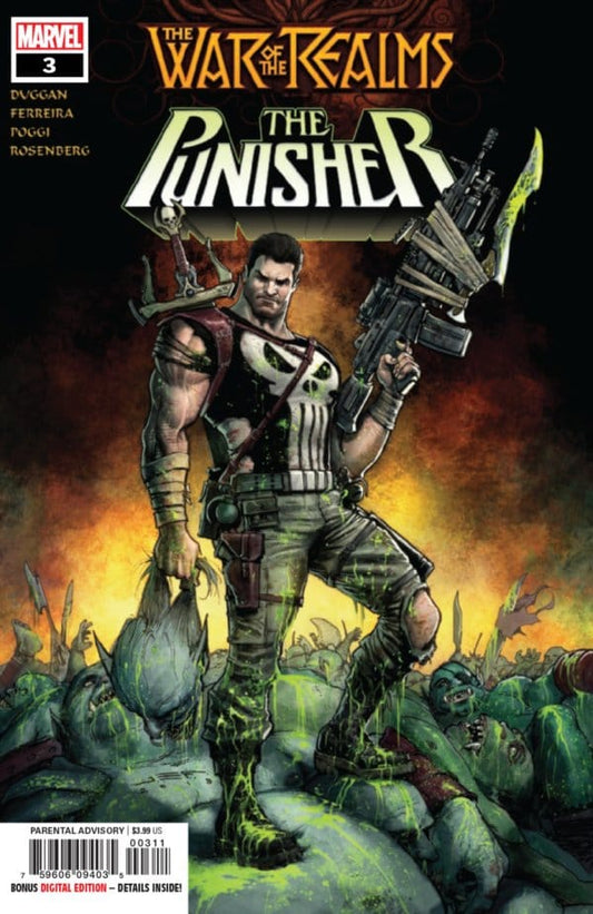 MARVEL COMICS MARVEL COMICS WAR OF REALMS PUNISHER #3 (OF 3)