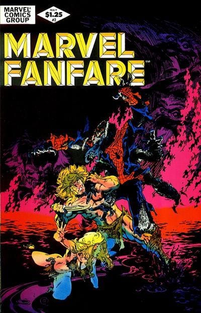 Marvel Comics Marvel Fanfare #2 [FINE]