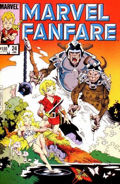 Marvel Comics Marvel Fanfare #24 [FINE]
