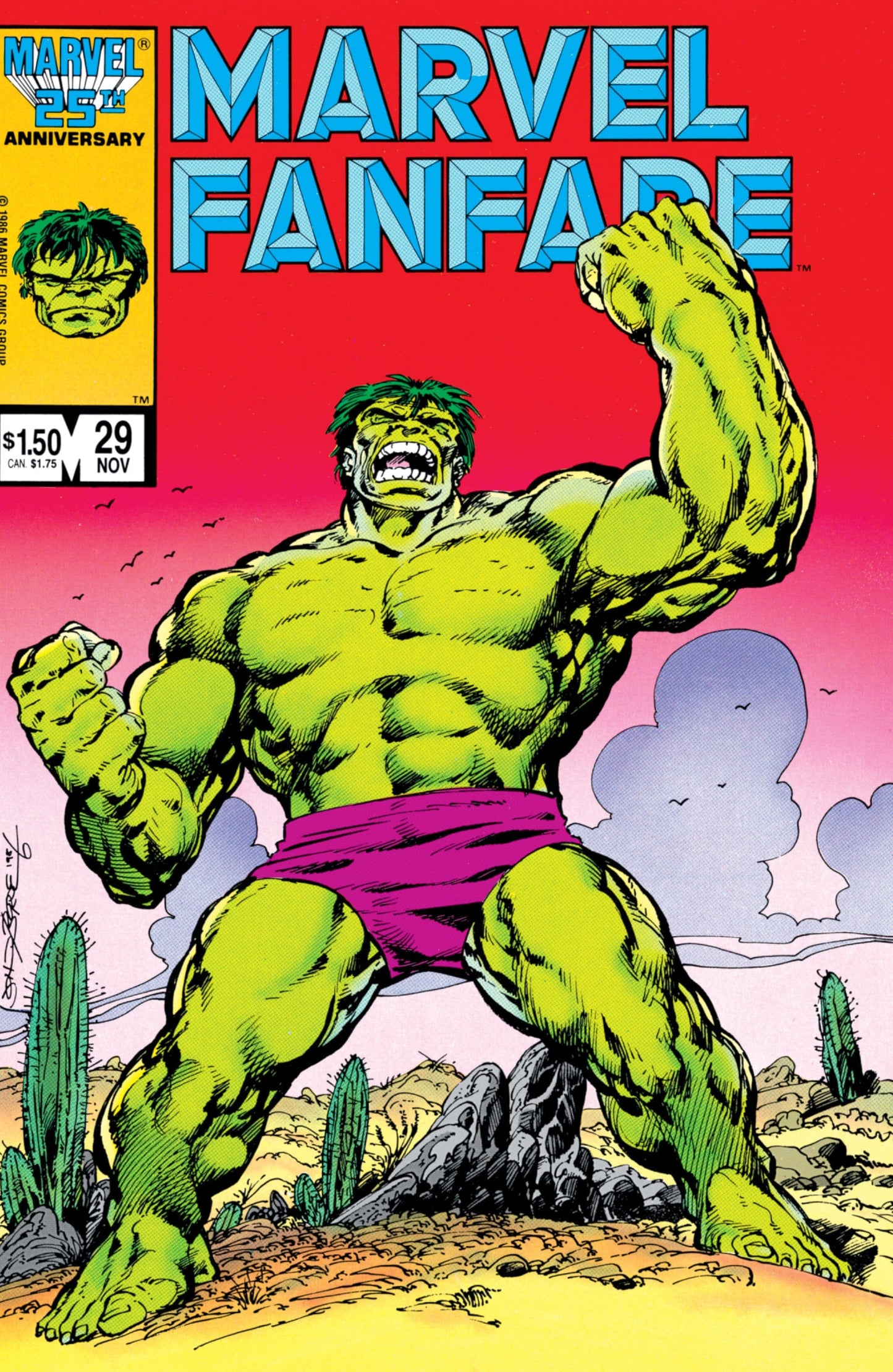 Marvel Comics Marvel Fanfare #29 [FINE]