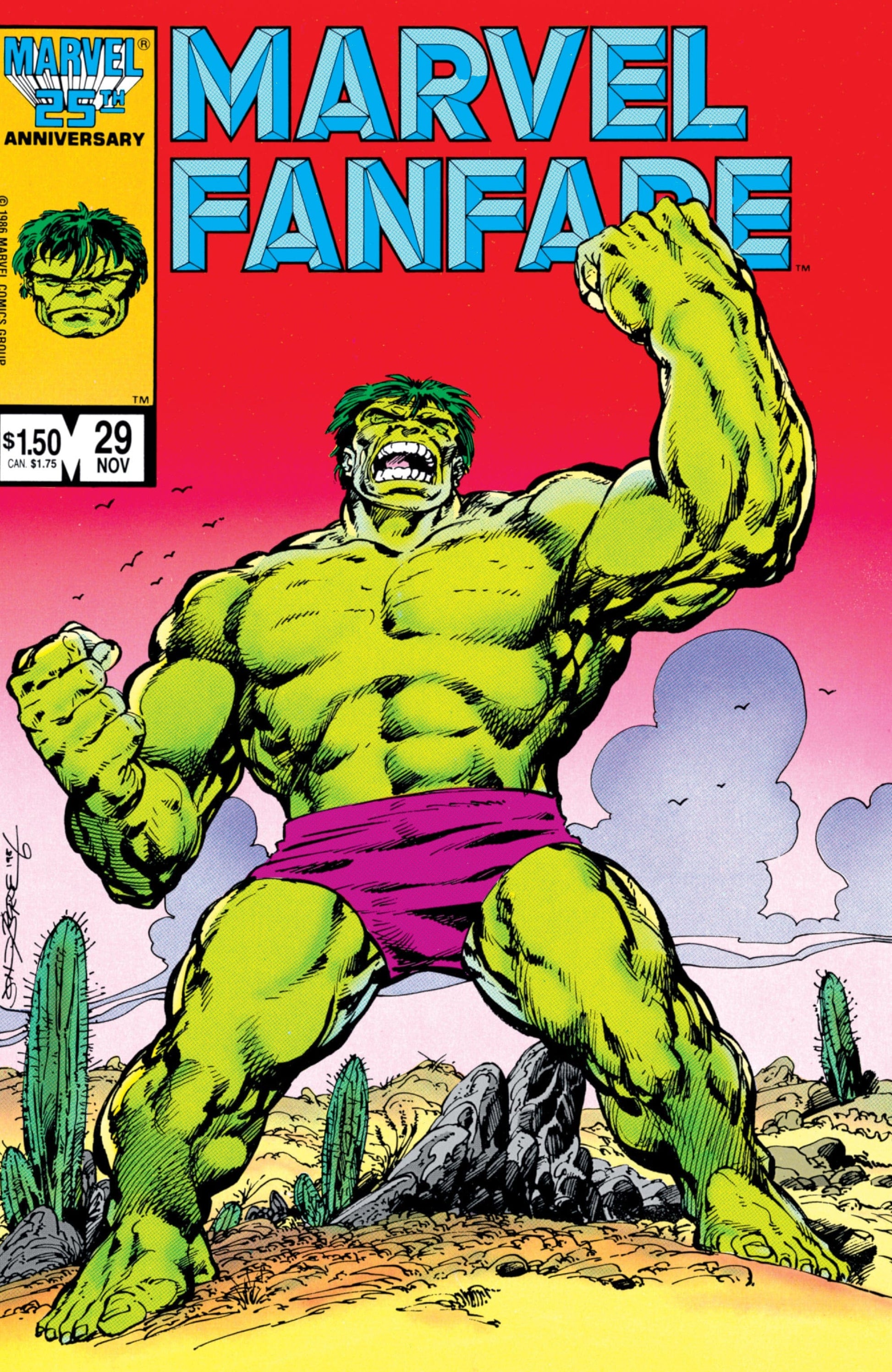 Marvel Comics Marvel Fanfare #29 [FINE]