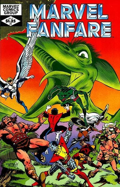 Marvel Comics Marvel Fanfare #3 [FINE]