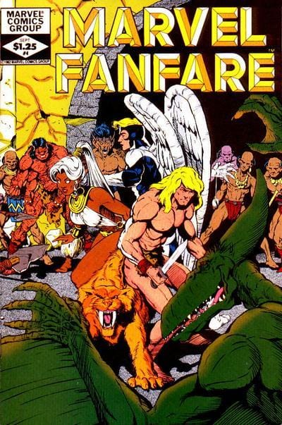 Marvel Comics Marvel Fanfare #4 [FINE]