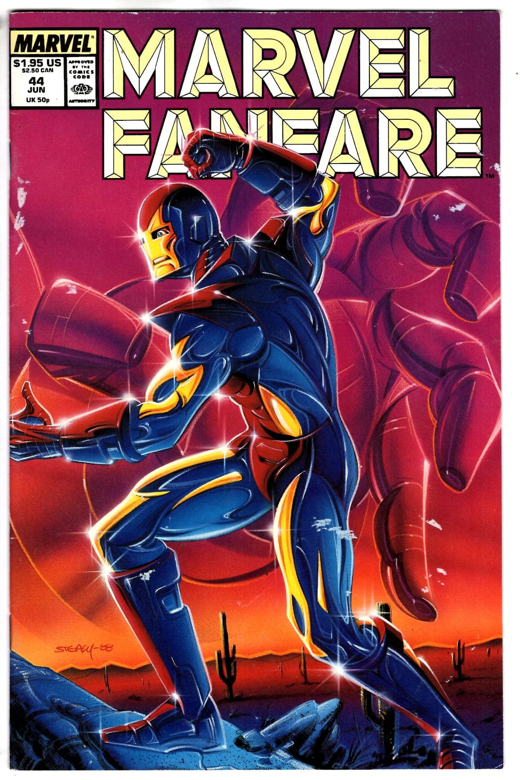 Marvel Comics Marvel Fanfare #44 [VG]