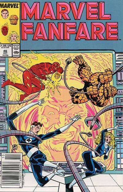 Marvel Comics Marvel Fanfare #46 [FINE]