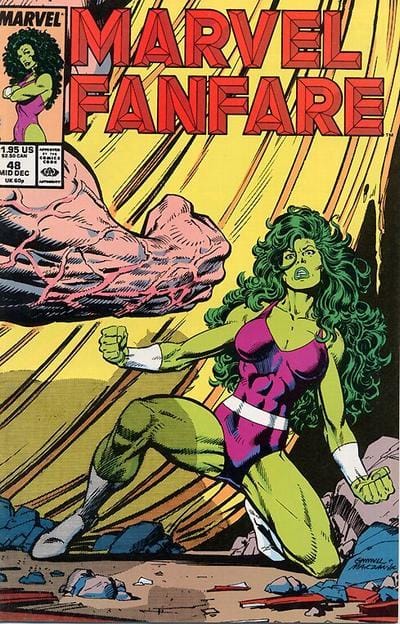 Marvel Comics Marvel Fanfare #48 [FINE]