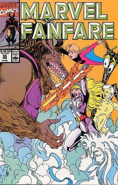 Marvel Comics Marvel Fanfare #55 [FINE]