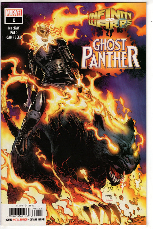 MARVEL COMICS marvel INFINITY WARS GHOST PANTHER #1 (OF 2)