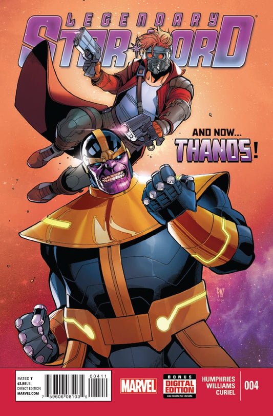 MARVEL COMICS Marvel LEGENDARY STAR LORD #4