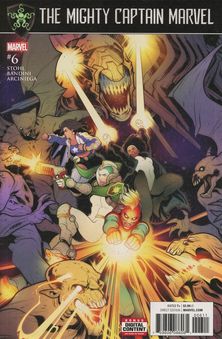 MARVEL COMICS Marvel MIGHTY CAPTAIN MARVEL #6 SE