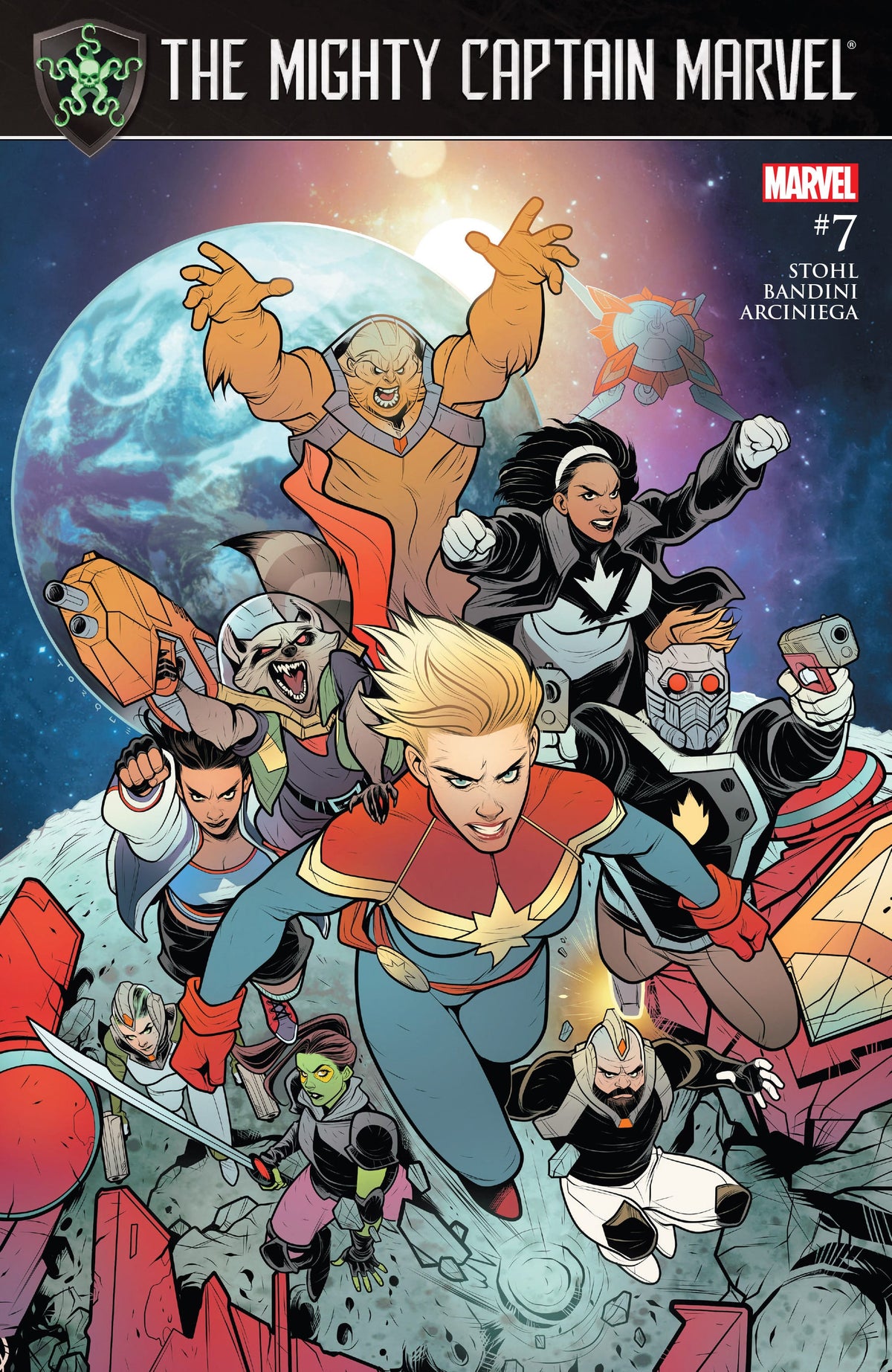 MARVEL COMICS Marvel MIGHTY CAPTAIN MARVEL #7 SE