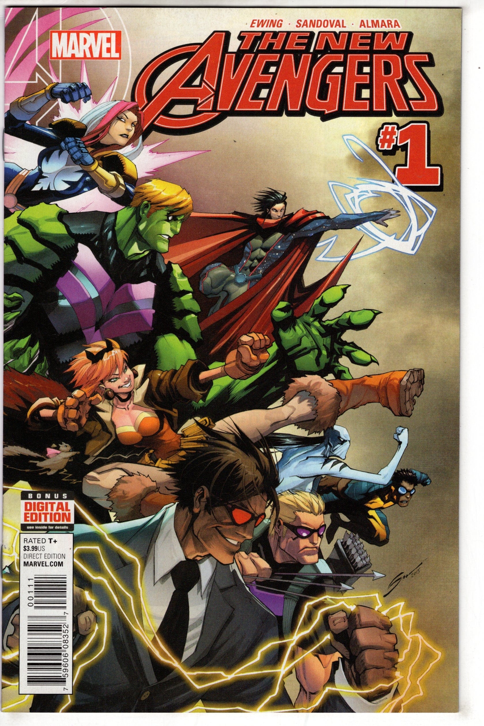 MARVEL COMICS Marvel NEW AVENGERS #1