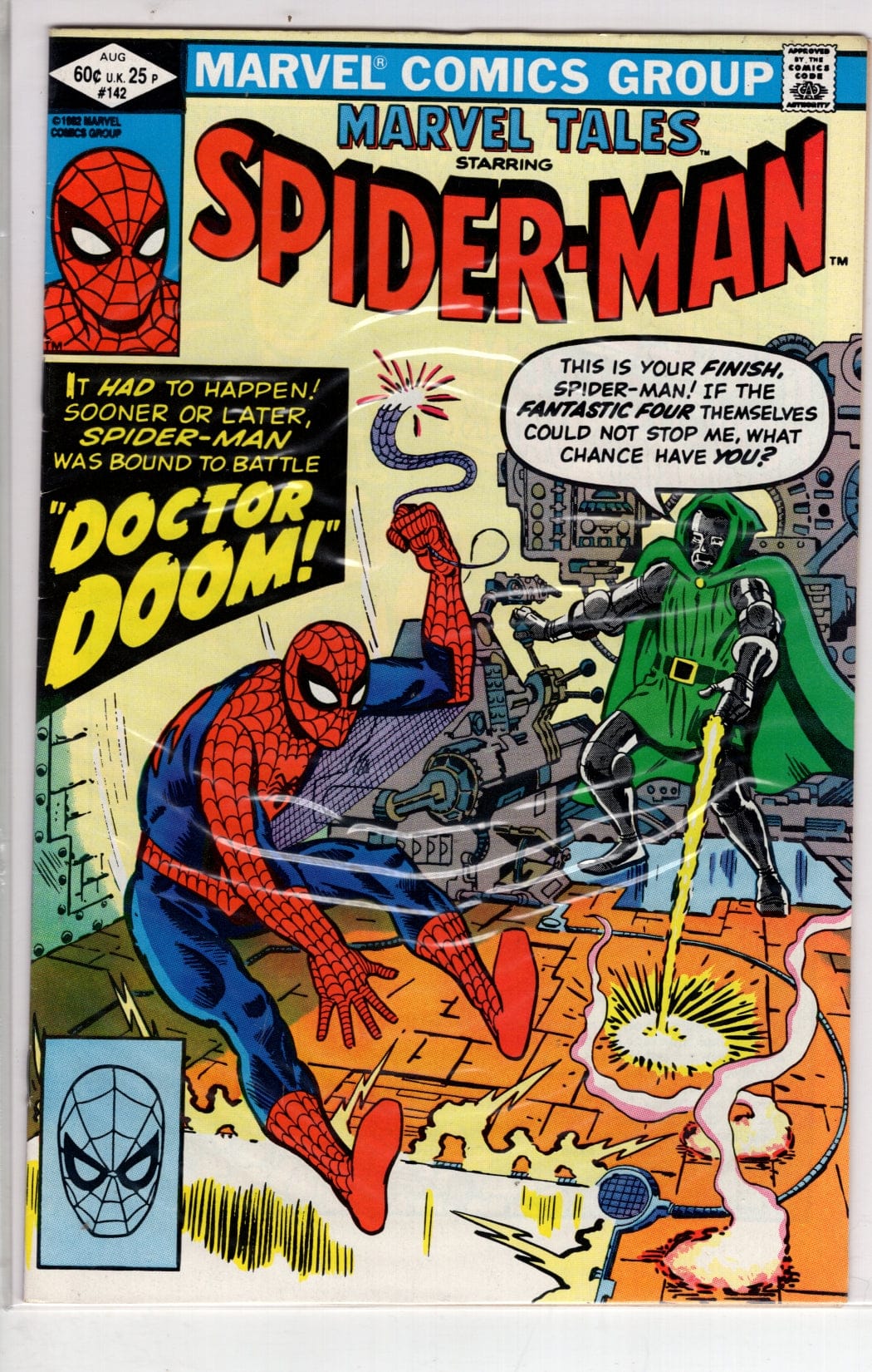 Marvel Comics Marvel Tales Starring Spider-Man #142 [FINE]